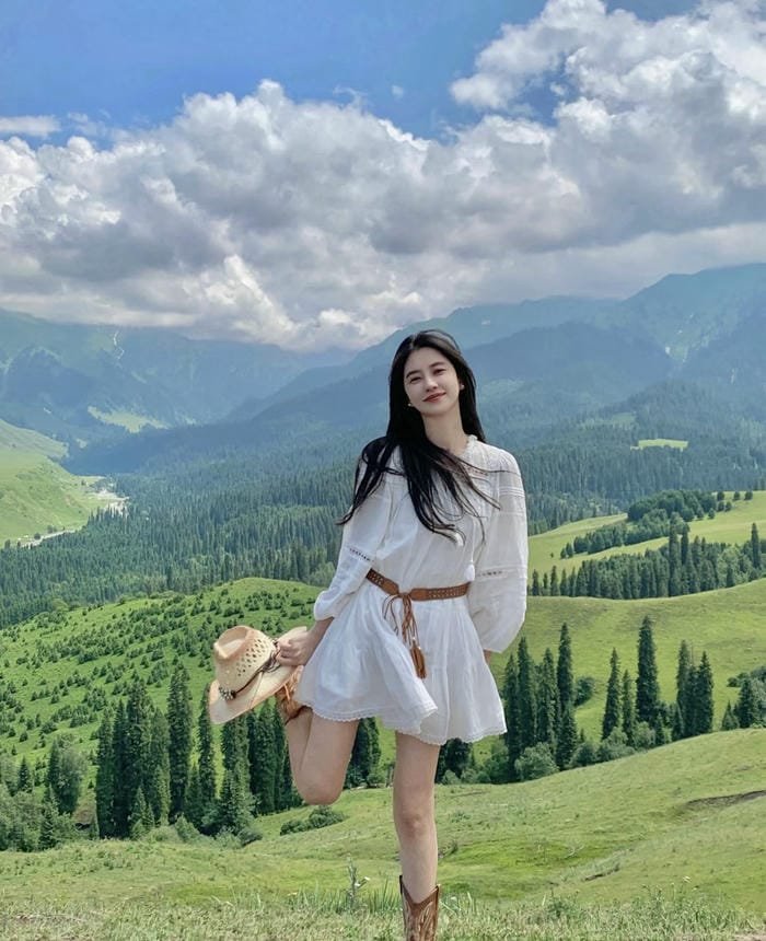 Ảnh gái quê chân chất độc đáo