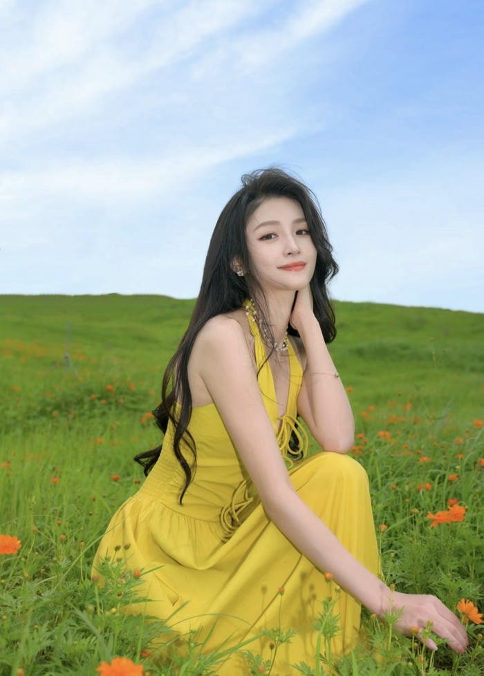 Ảnh gái quê có nét duyên thầm đẹp