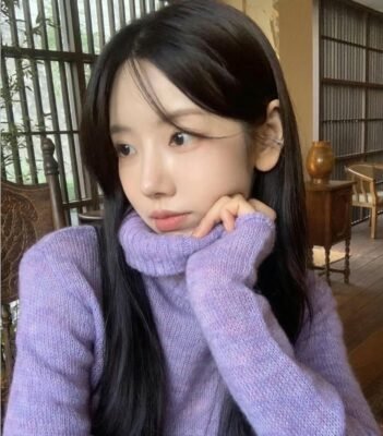 Ảnh gái xinh Hàn Quốc phong cách nhẹ nhàng