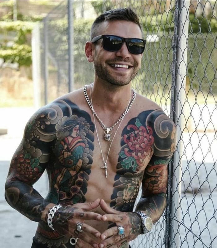 Ảnh trai đẹp xăm mình ấn tượng