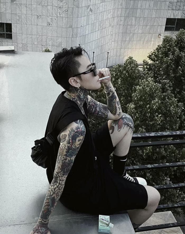 Ảnh trai đẹp xăm trổ đầy nghệ thuật