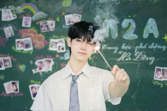 Ảnh trai học sinh Việt Nam chụp ngoại khóa