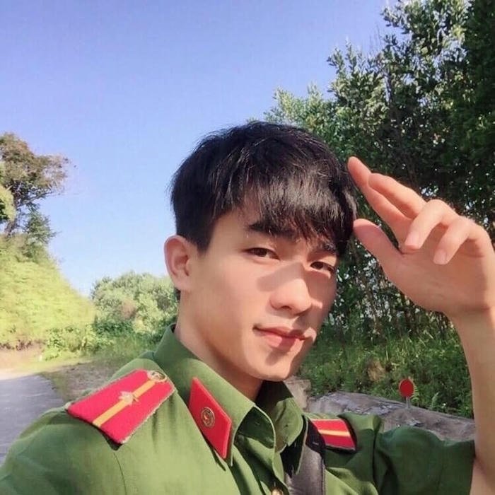 Công an đẹp trai Việt Nam hiền lành