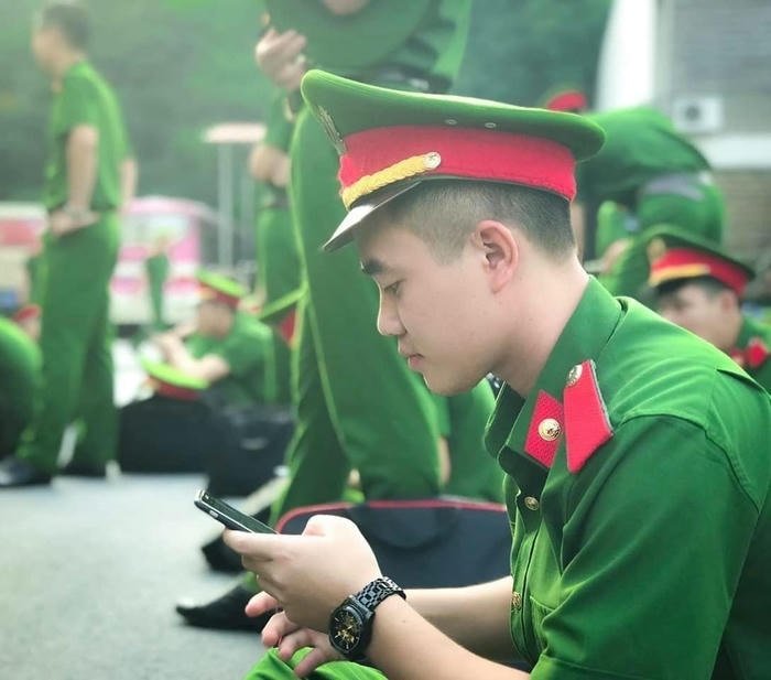 Công an đẹp trai Việt Nam