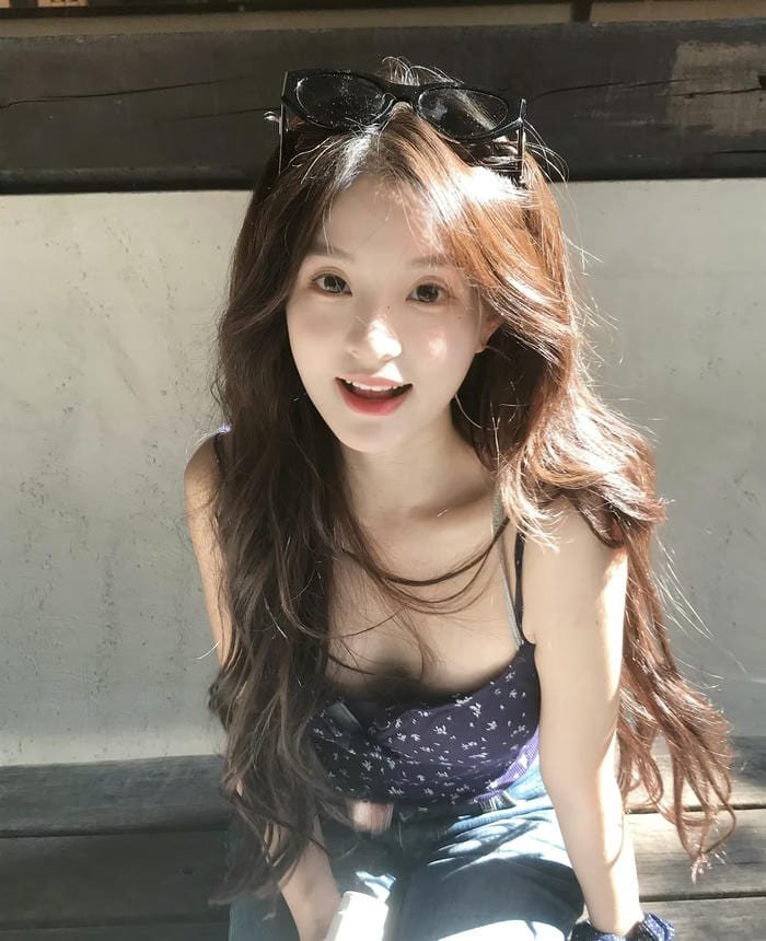 Gái xinh Trung Quốc đẹp tựa nữ thần