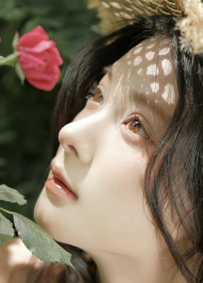 Gái xinh cận mặt mang nét đẹp trong trẻo