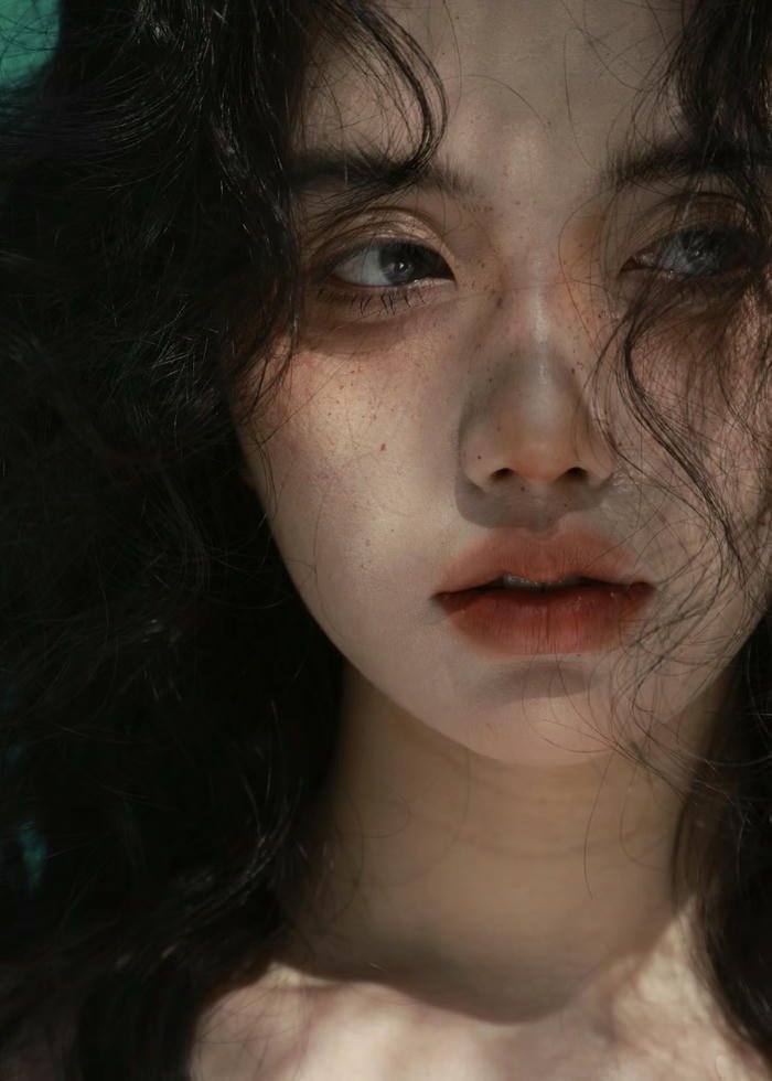 Hình ảnh gái xinh cận mặt dễ thương