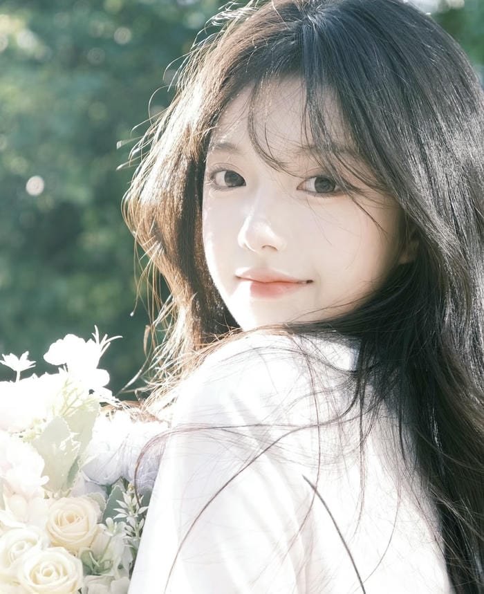 Hình gái xinh Trung Quốc phong cách học sinh