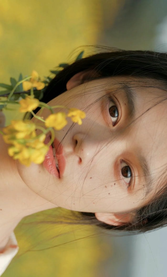 Hình gái xinh cận mặt đáng yêu chuẩn mẫu