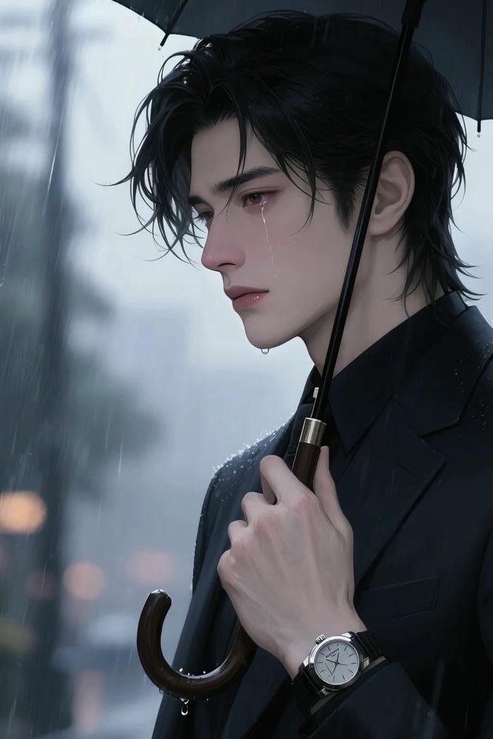 Hình trai đẹp thể hiện tâm trạng