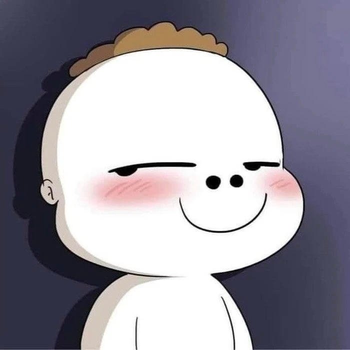 Meme cười mỉm thảo mai