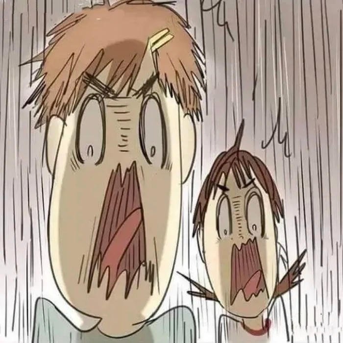 Meme oh my god hoảng hốt