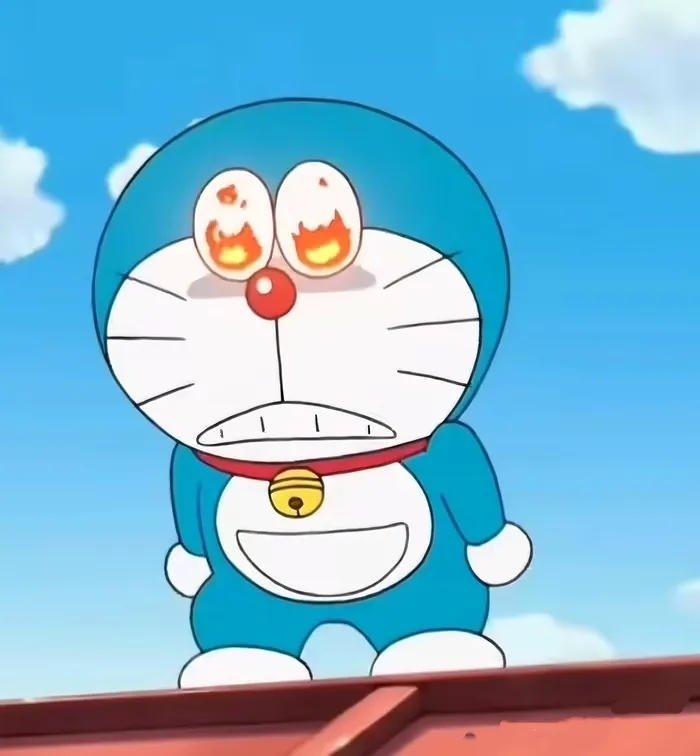 ảnh anime tức giận doraemon