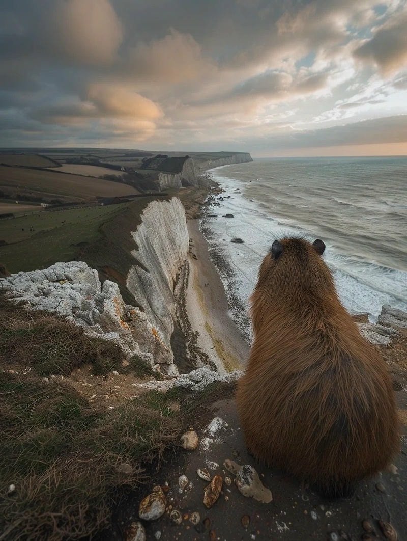 ảnh capybara nhóm