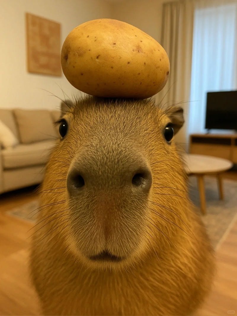 ảnh capybara wallpaper dễ thương