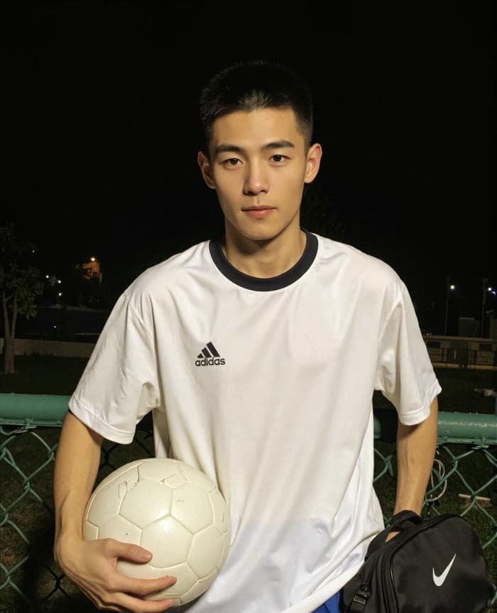 ảnh chàng trai đổ mồ hôi khi tập luyện