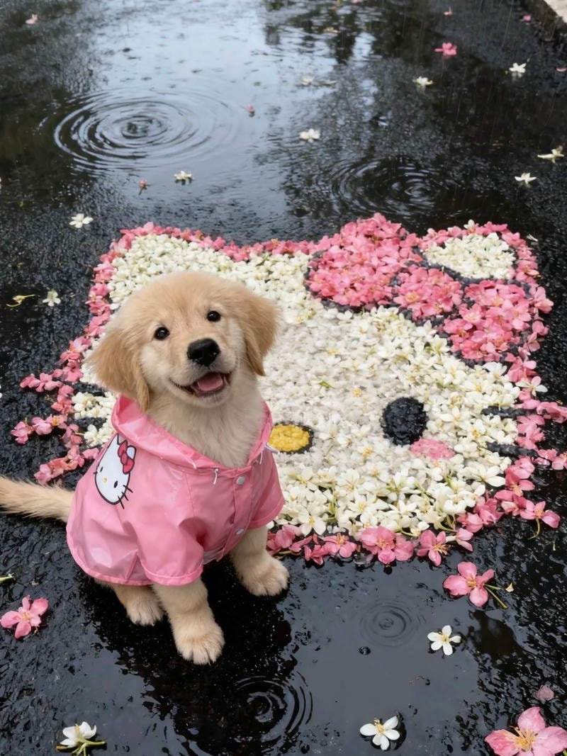 ảnh chó con chill