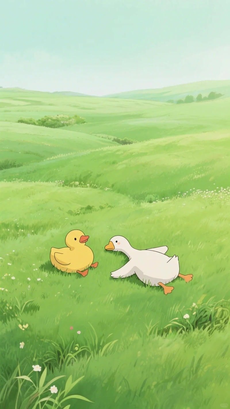 ảnh con vịt dễ thương