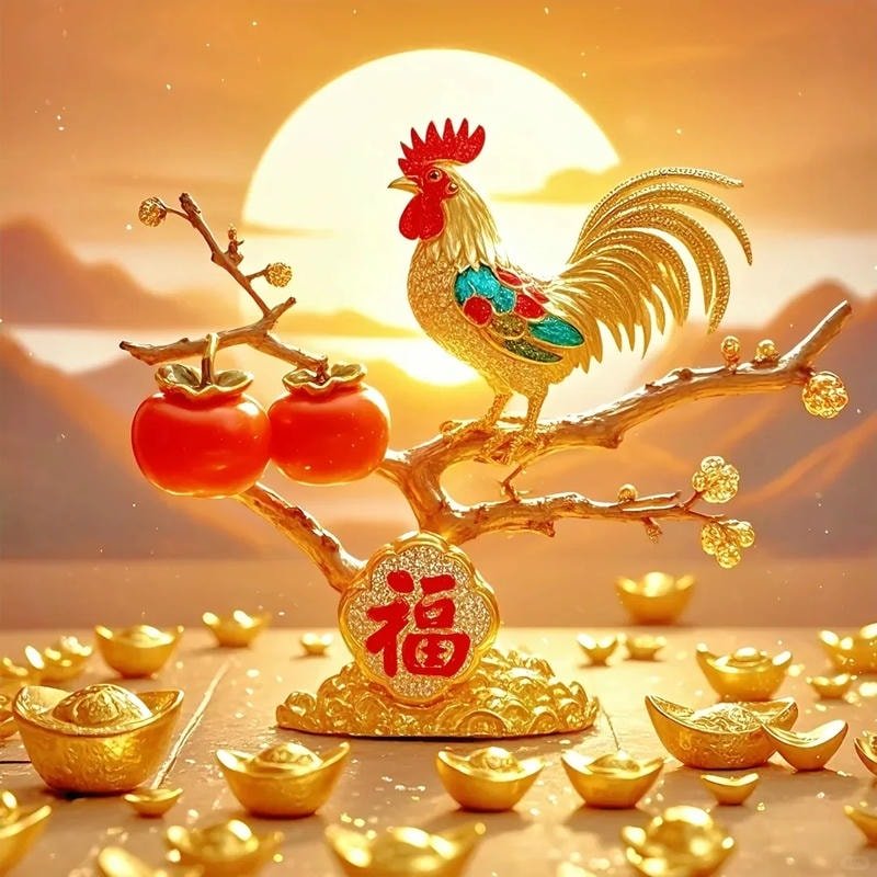 ảnh gà trống 3d