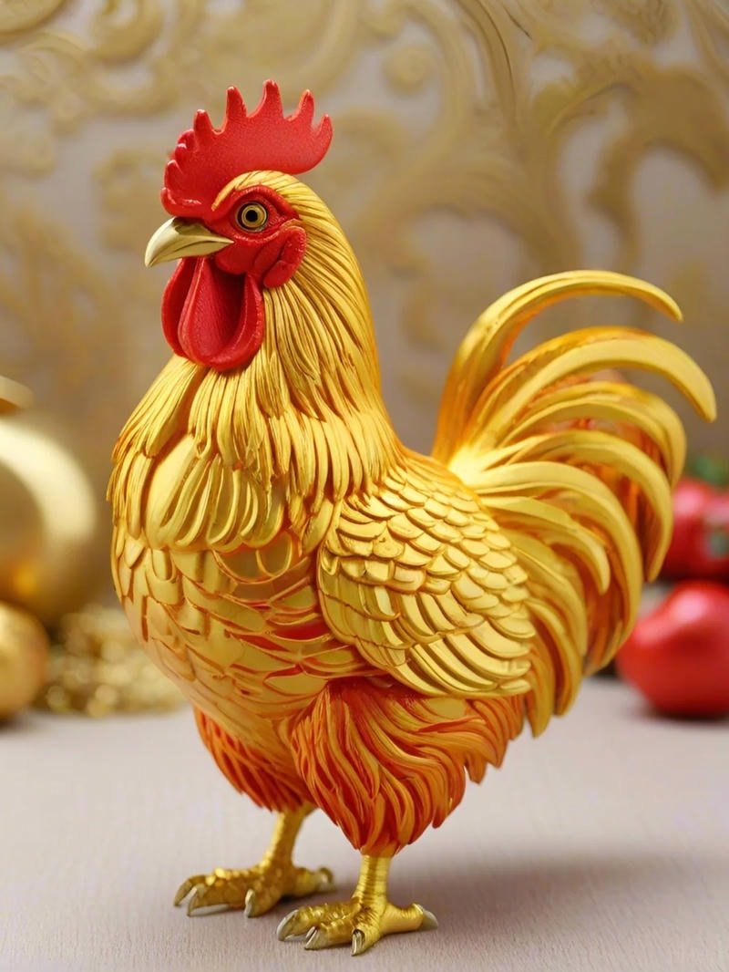 ảnh gà trống ngoài trời