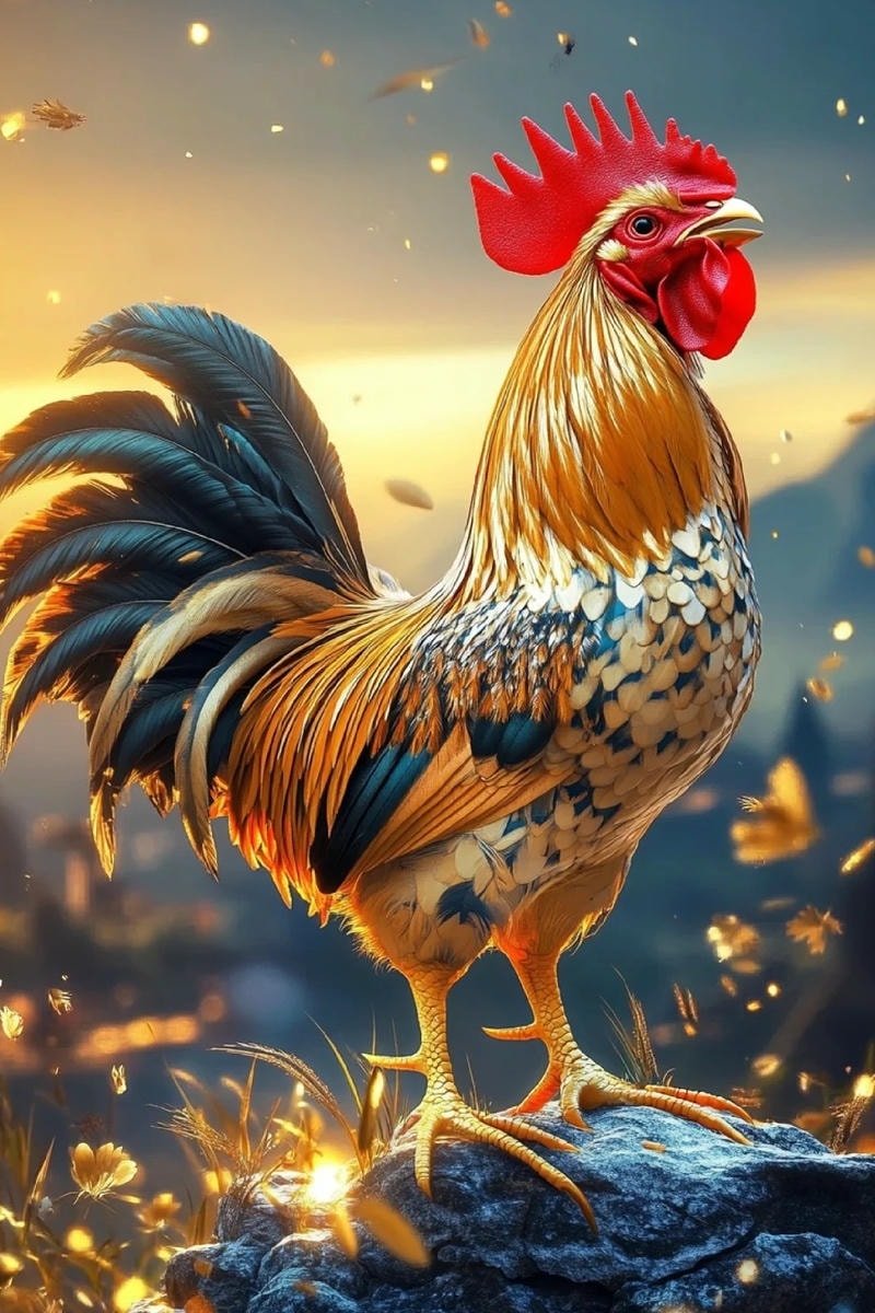 ảnh gà trống wallpaper hd