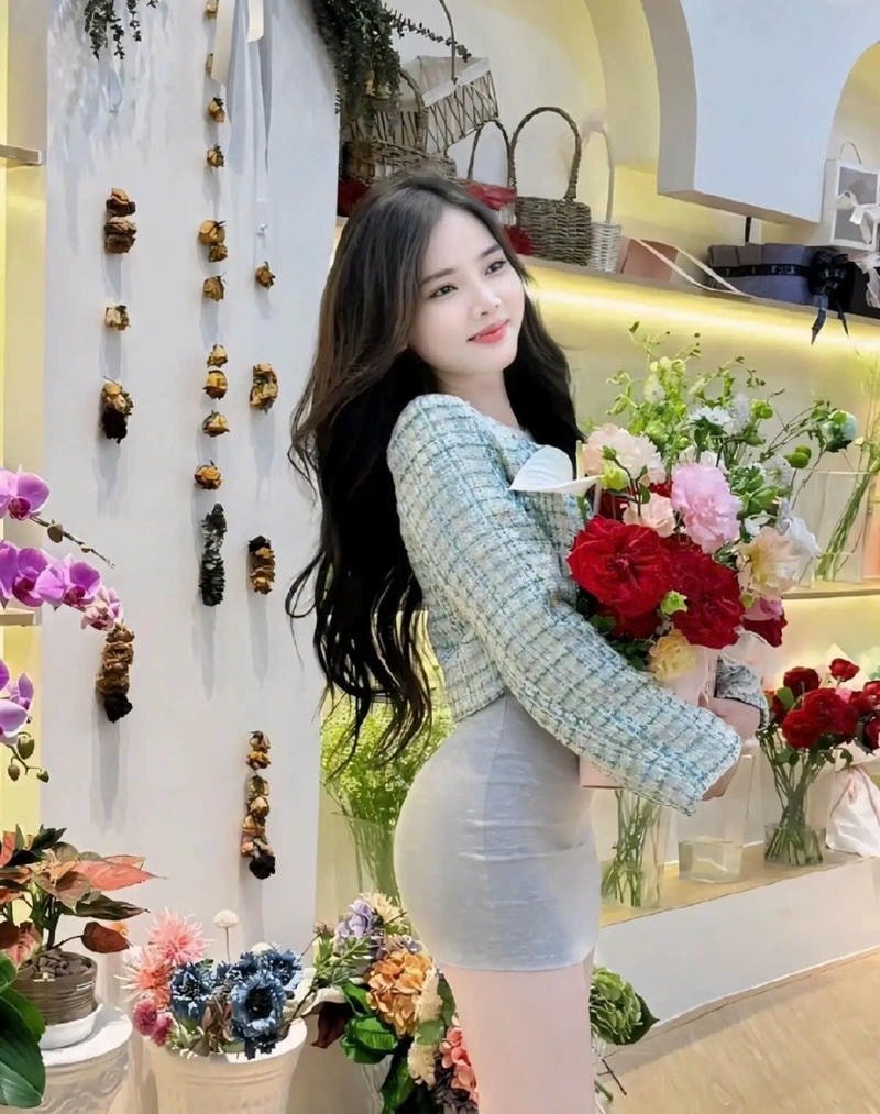 ảnh gái xinh dáng đẹp tiktok