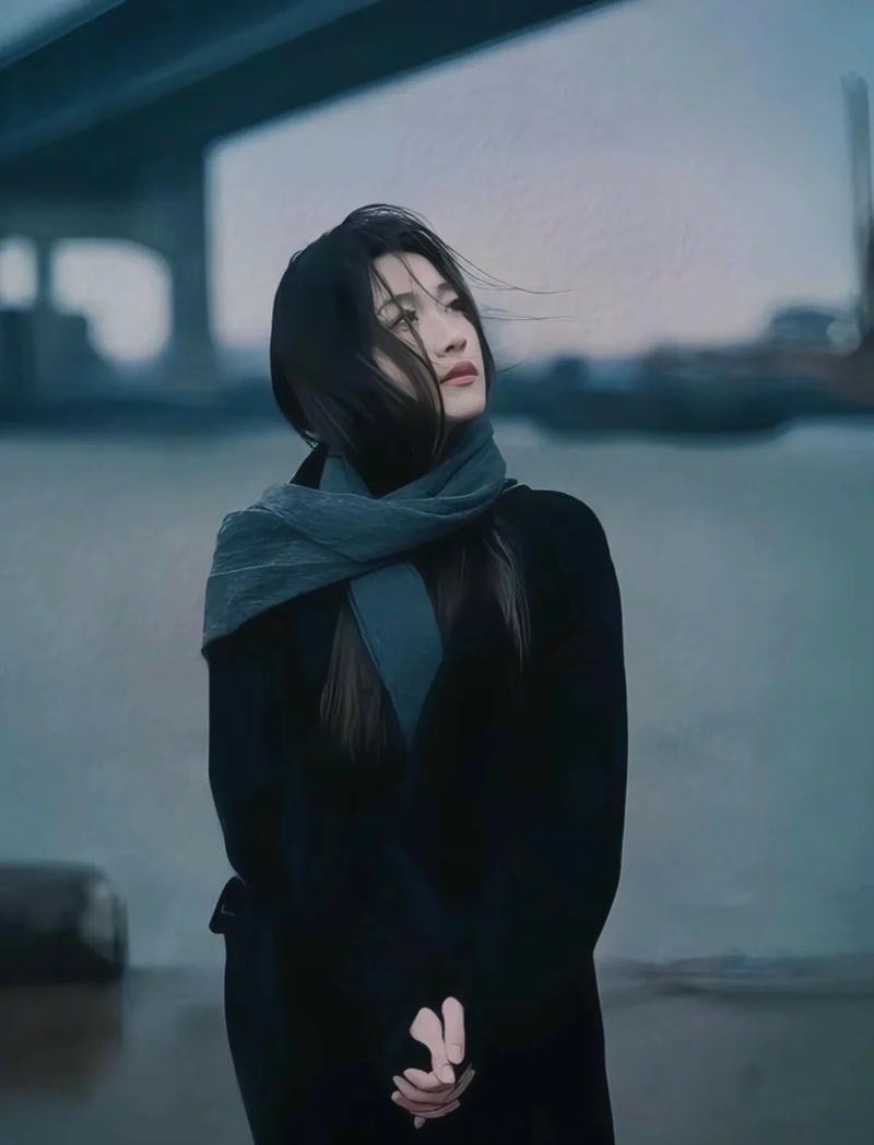 ảnh gái xinh nhìn buồn