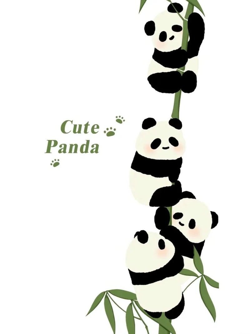 ảnh gấu trúc dễ thương trong rừng