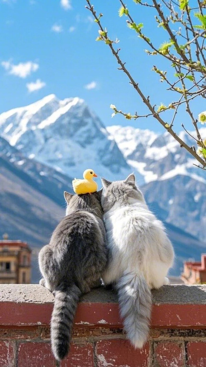 ảnh mèo cute 2025