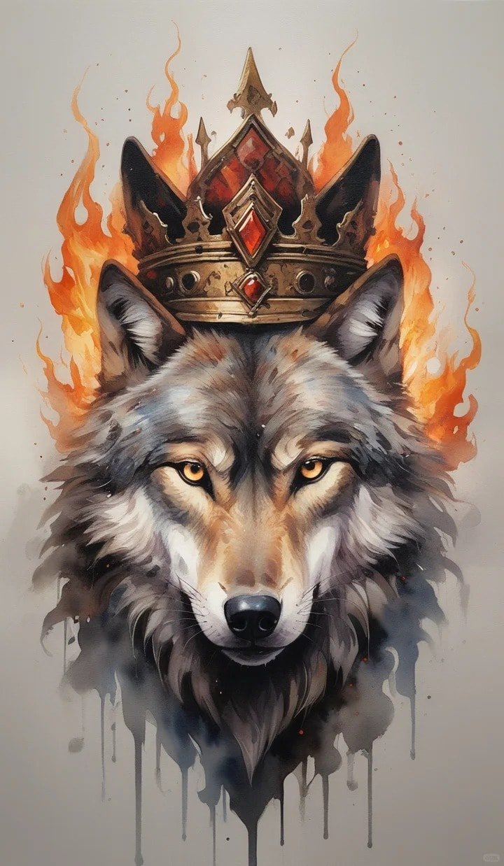 ảnh sói huyền bí