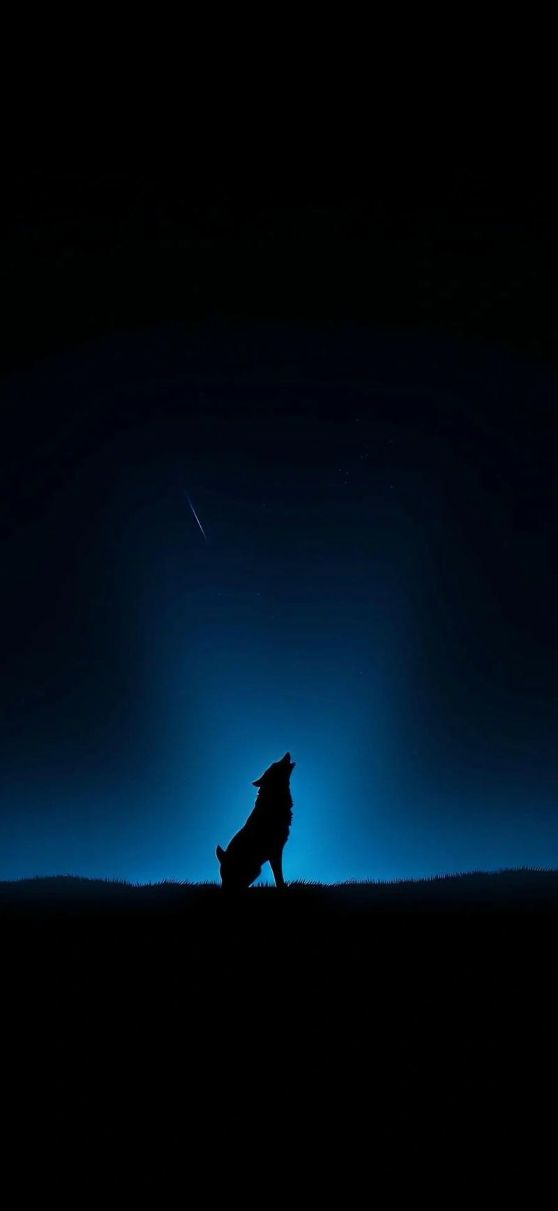 ảnh sói tru đêm