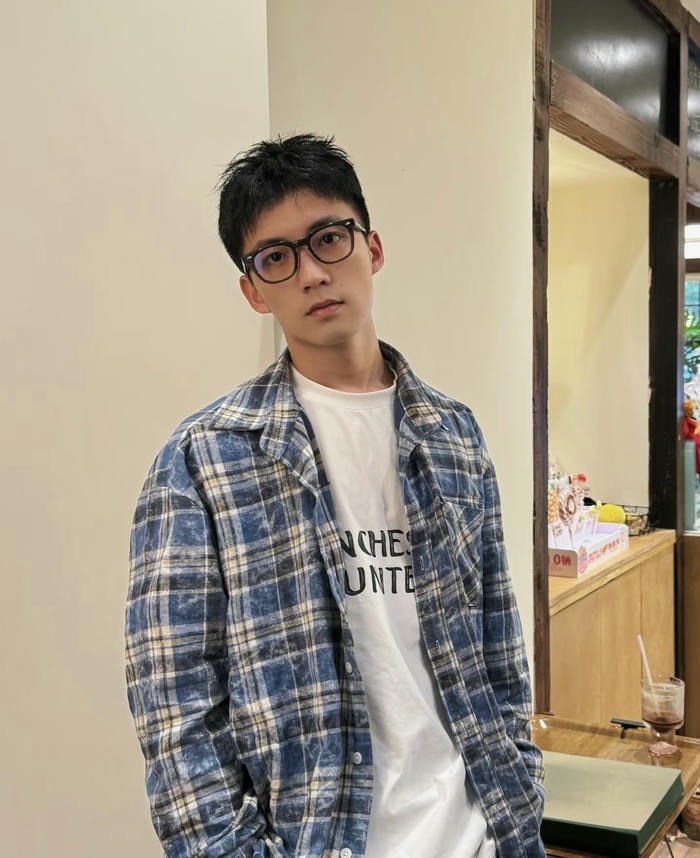 ảnh trai đeo kính thời trang