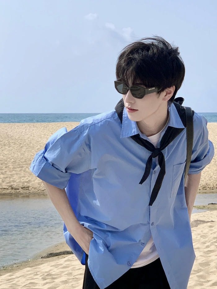ảnh trai đeo kính vibe Hàn