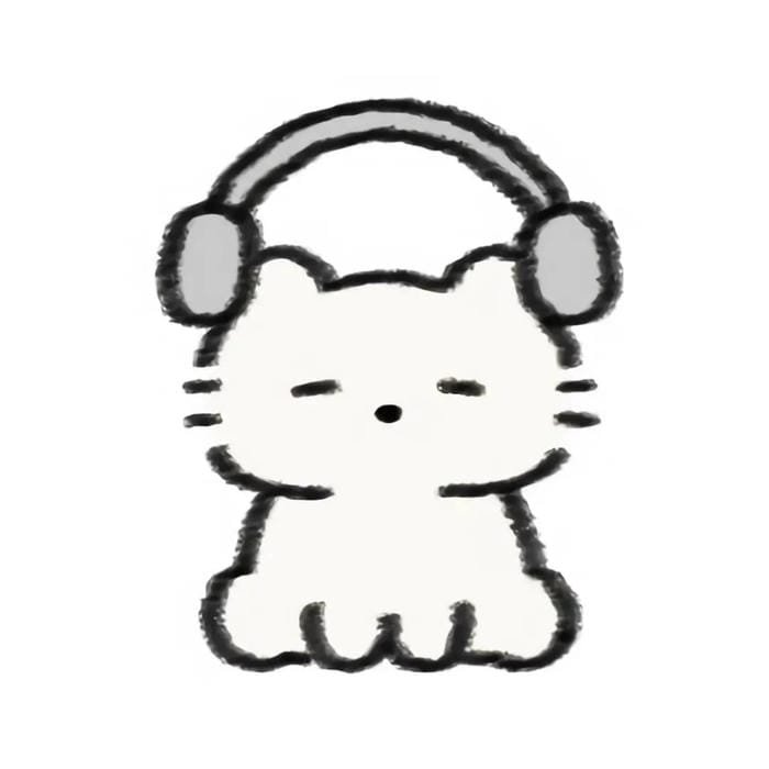 avatar anime đen trắng mèo