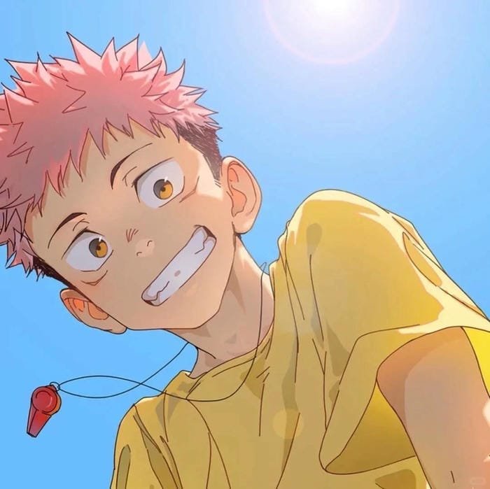 avatar anime nam tóc hồng