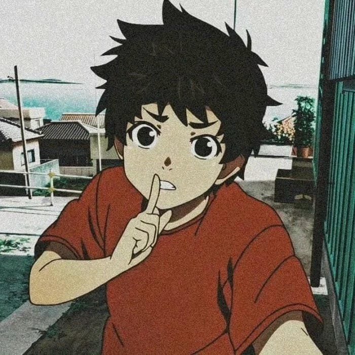 avatar anime nam tức giận