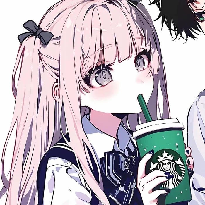 avatar đôi anime đẹp nữ