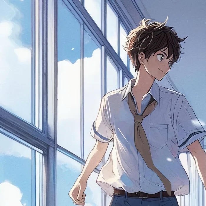 avatar đôi anime học đường nam