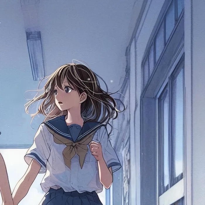 avatar đôi anime học đường nữ