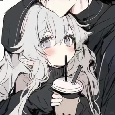 avatar đôi anime lạnh lùng nữ