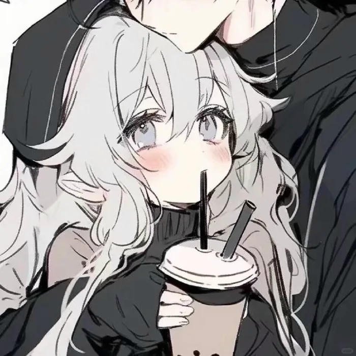 avatar đôi anime lạnh lùng nữ