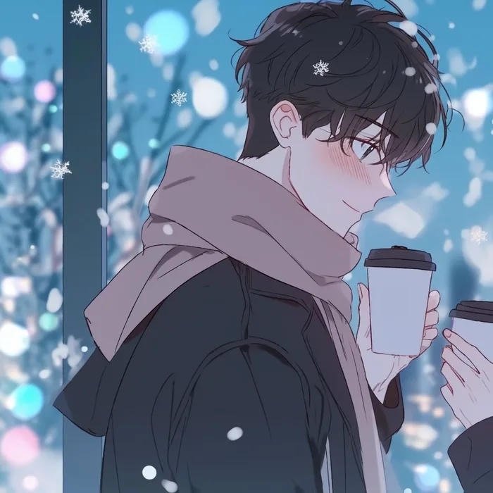 avatar đôi anime mùa đông nam
