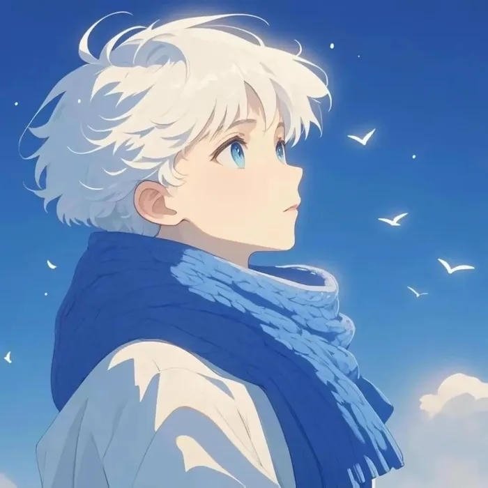 avatar đôi anime nhẹ nhàng nam