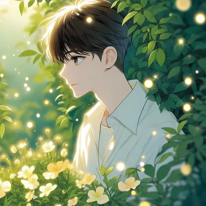 avatar đôi anime thơ mộng nam