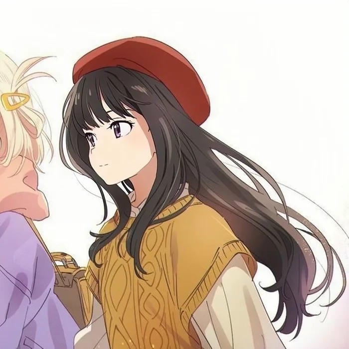 avatar đôi bạn thân mùa thu đôi