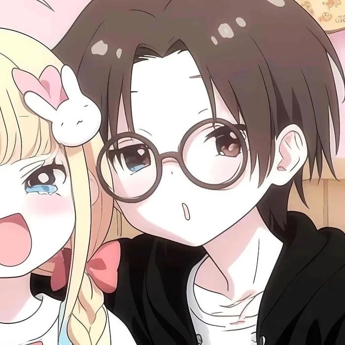 avatar đôi chibi đáng yêu nam