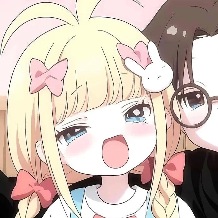 avatar đôi chibi đáng yêu nữ