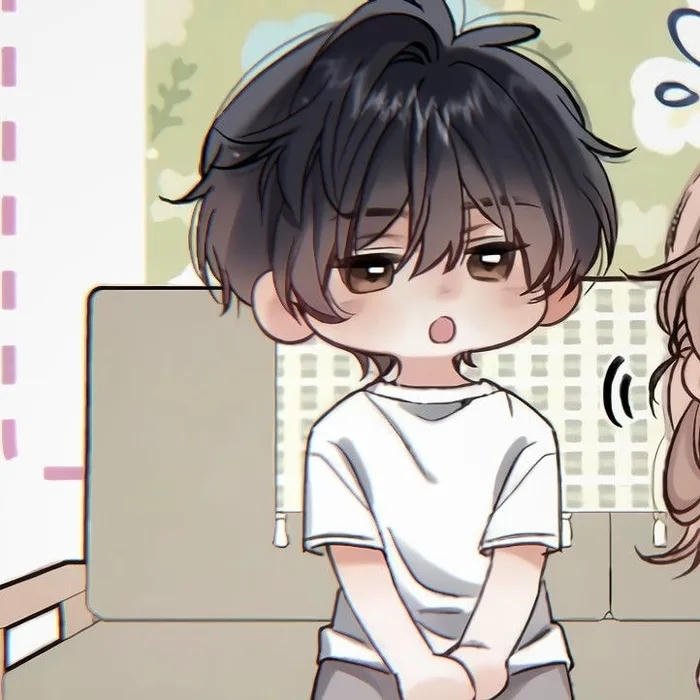 avatar đôi chibi đẹp nam