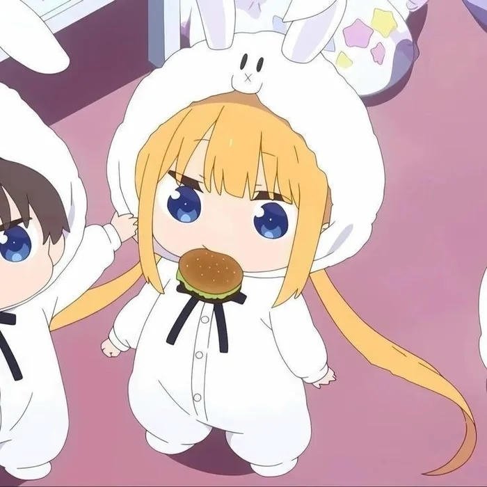 avatar đôi chibi siêu đáng yêu nữ