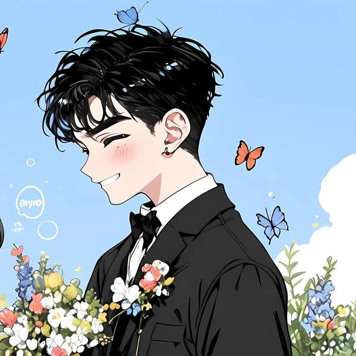 avatar đôi cho 2 người đám cưới nam